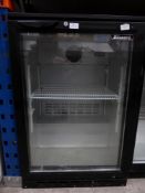 *Blizzard undercounter bottle fridge with glass door. 600w x 500d x 900h