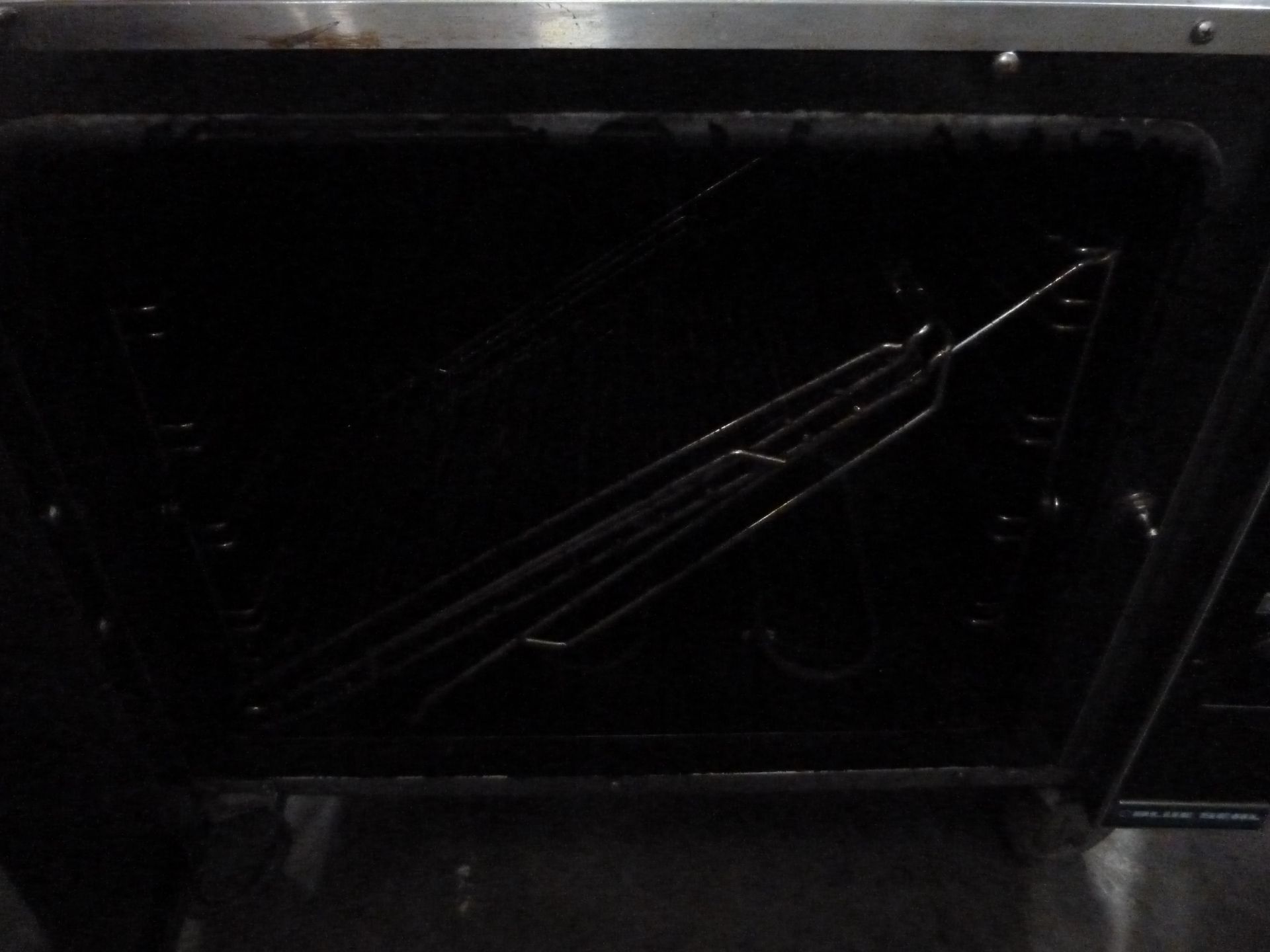 *Blueseal Turbofan oven E31D4 - from a national chain, on castors. 810w x 660d x 680h - Image 4 of 6