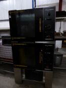 *Tom Chandley Convecta TC-5 double bakery oven on stand. 900w x 1250d x 1800h