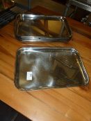 * 6 x small S/S trays