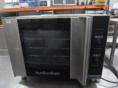 * Blueseal Turbofan oven- 4 shelf. 800w x 650d x 630h