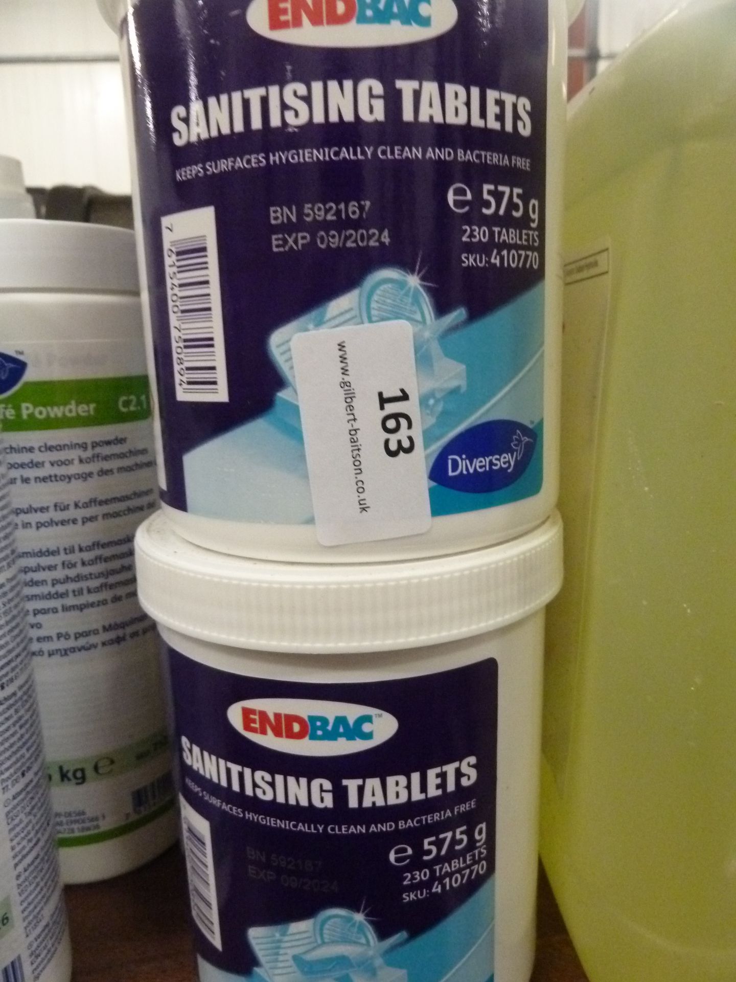 *6 x sanitizing tablets, 2 x sanitizing wipes - Image 2 of 3