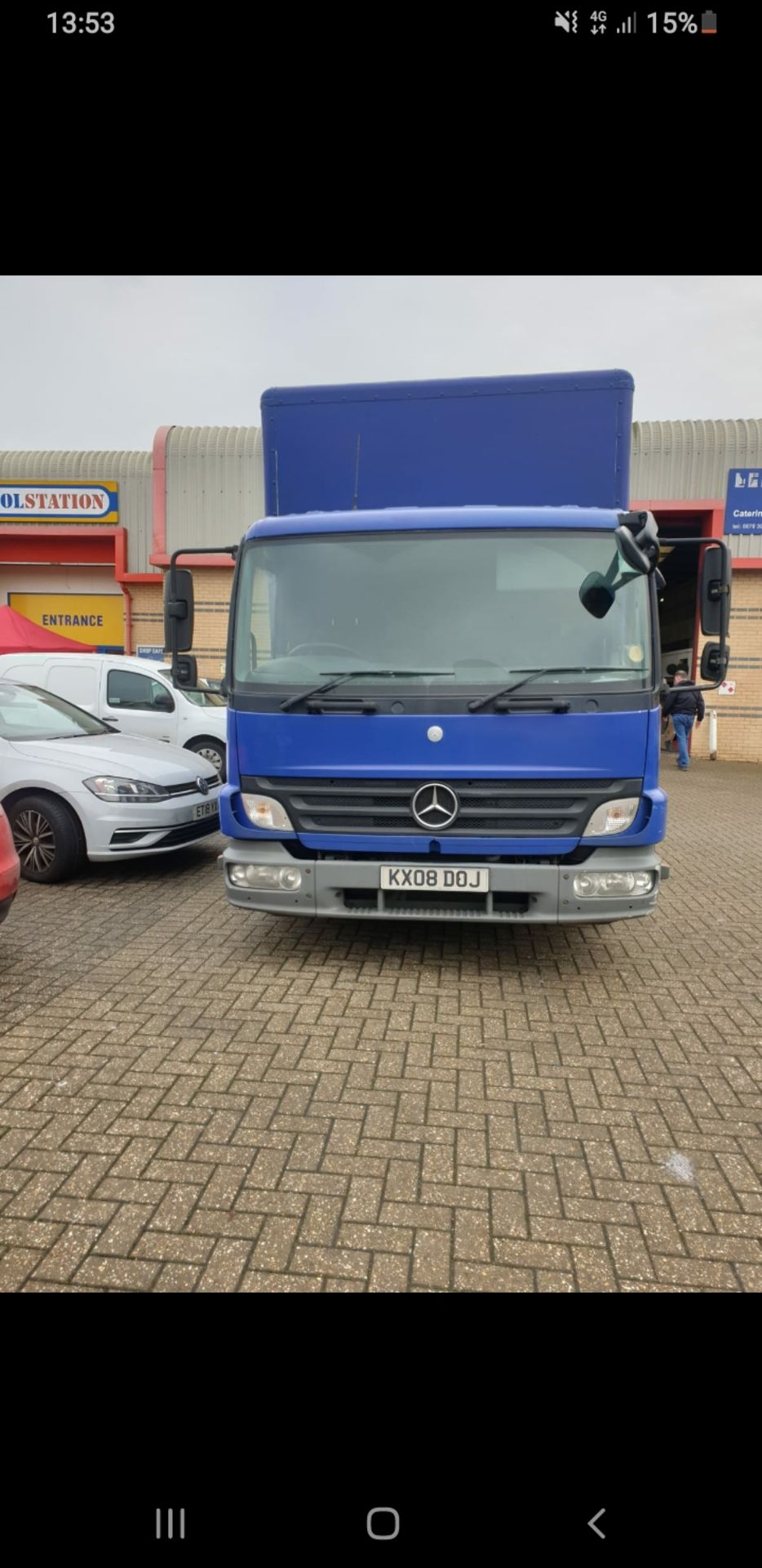 * 2008 Blue Box Lorry 7.5 Tonne