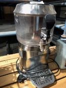 * Sepra hot chocolate dispenser 240v Located at Grantham, NG32 2AG