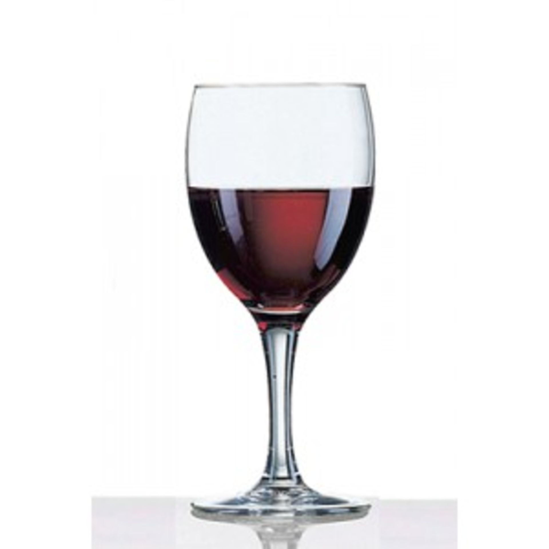 * 8oz Elegance Wine Glasses