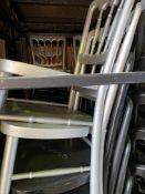 * Silver Banqueting Chairs