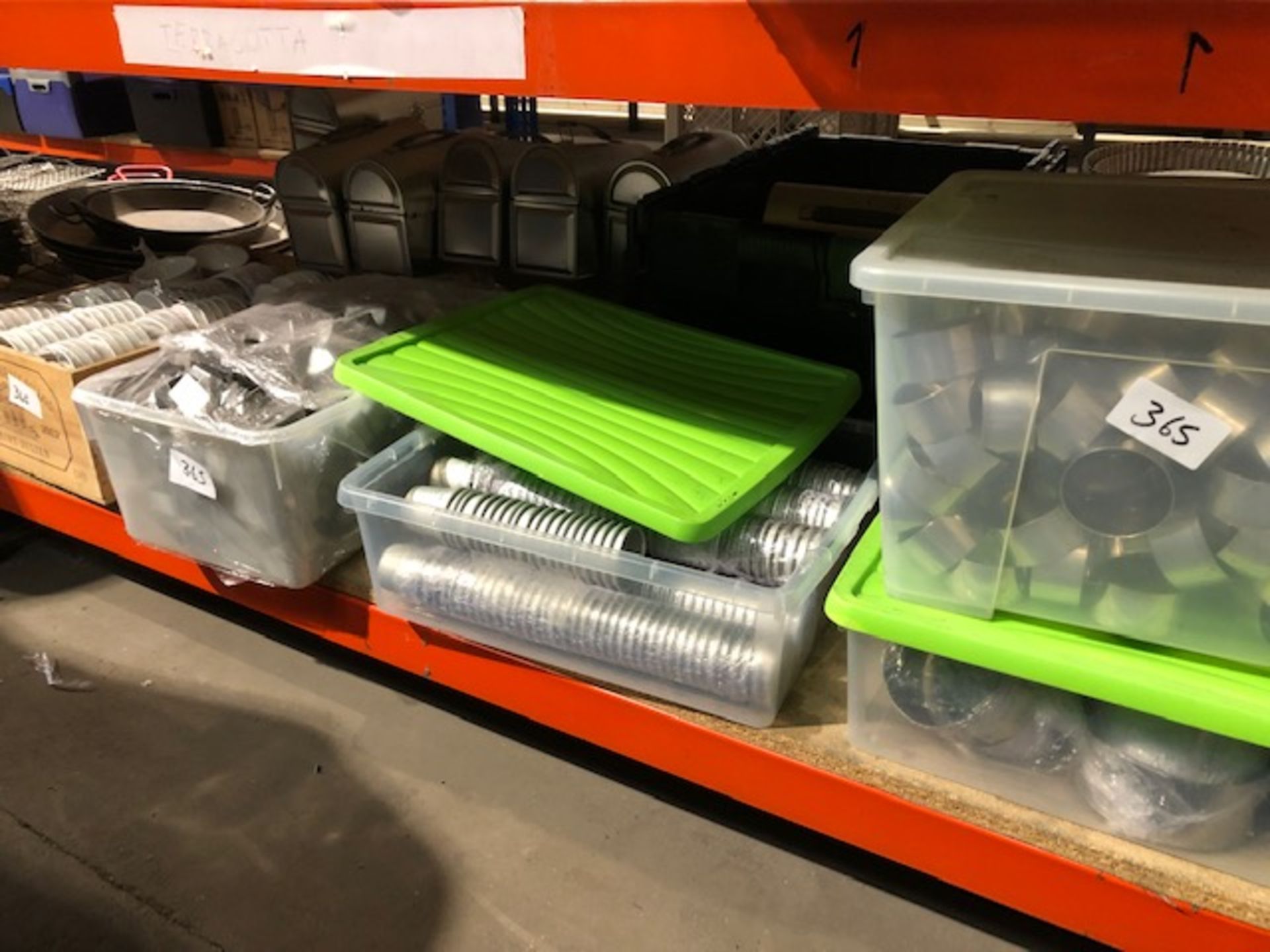 * contents of double shelves boxes of baking moulds trays etc Located at Grantham, NG32 2AG - Image 2 of 2