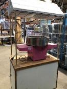 * candy floss machine and mobile stand Located at Grantham, NG32 2AG