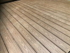 * 20 x Light Grey Decking Boards 2.9m x 140mm x 25mm