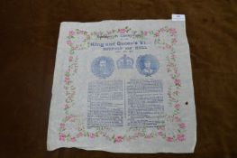1914 Paper Commemorative - The King & Queens Visit to Hull