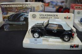 Polistil Diecast Volkswagen Cabriolet