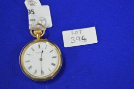 18k Gold Small Pocket Watch by Edward & Sons, Glasgow