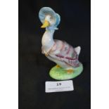 Royal Doulton Beswick Beatrix Potter Figure - Jemima Puddle