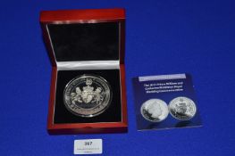 2011 £10 5oz Sterling Silver Proof Coin