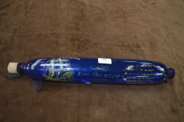 Painted Sailors Glass Rolling Pin "Love the Giver"