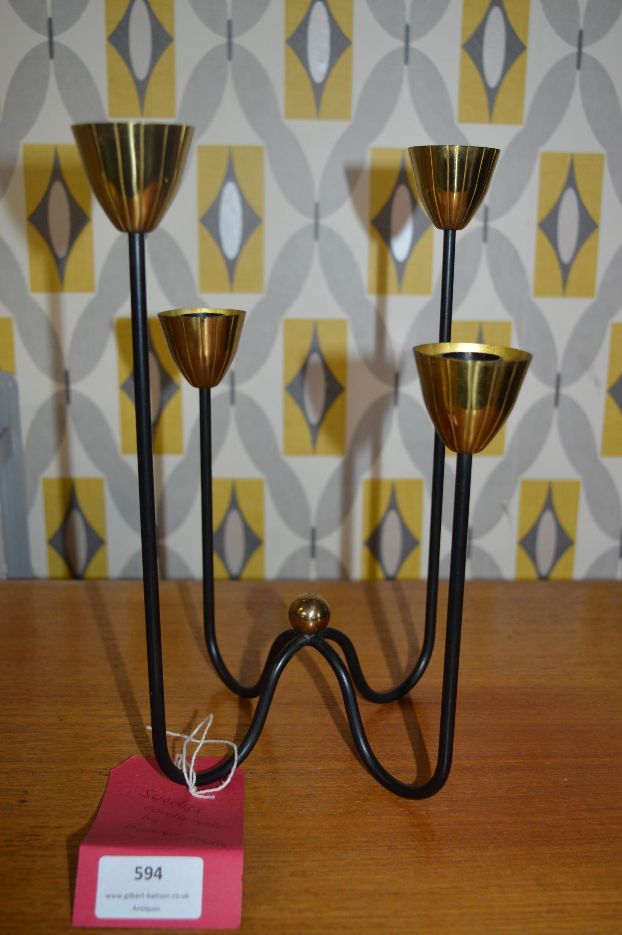 Swedish Candle Holder by Gunnar Ander - Image 2 of 2