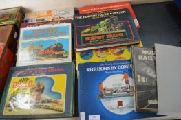 Eight Hornby Train Companion Books plus Model Railway Magazine 1909