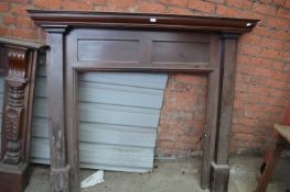 Victorian Mahogany Fire Surround