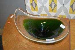 Retro Glass Fruit Bowl