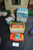 Two Vintage Tin Plate Toys