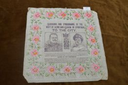 Paper Commemorative - The King and Queen of Portugal Visit the City of London