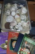 Collection of Cups & Saucers plus Collectors Books