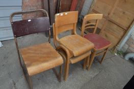 Five Vintage Chairs