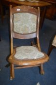 Victorian Folding Rocking Chair