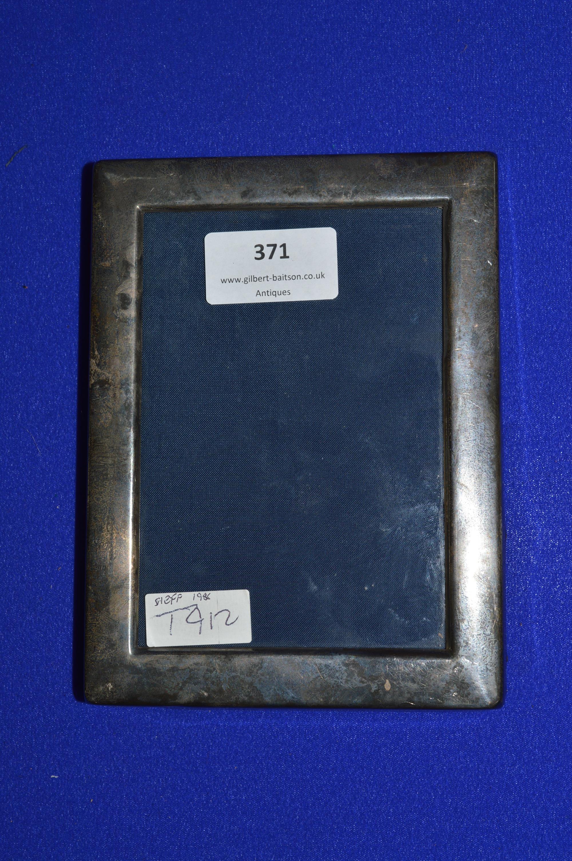 Hallmarked Silver Photo Frame - Sheffield 1986