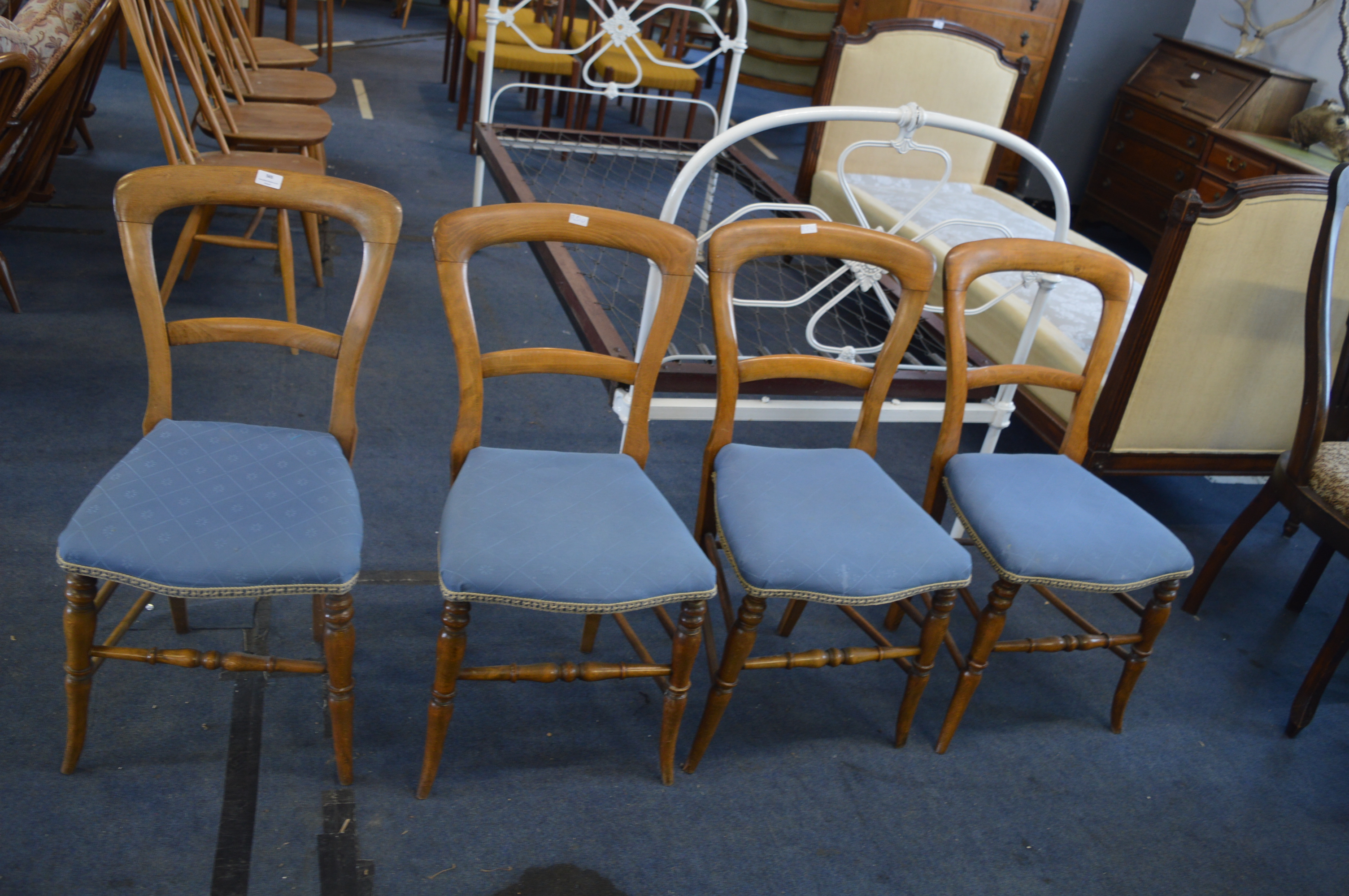 Four Victorian Dining Chairs