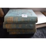 Four Blue Bound Volumes of the Strand Magazine