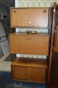 1960's Teak Avalon Room Divider Storage Unit with Adjustable Shelving