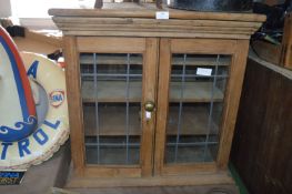 Pine Glazed Cabinet