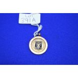 9k Gold Medallion "South Howdenshire Cup"- Birmingham 1899 ~4.7g