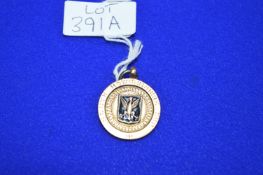 9k Gold Medallion "South Howdenshire Cup"- Birmingham 1899 ~4.7g