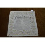 Paper Commemorative - Official Program of the Queen Procession through The City of London 1902