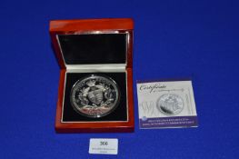 Prince William and Kate Middleton Royal Engagement Commemorative 5oz Sterling Silver Proof £10 Coin