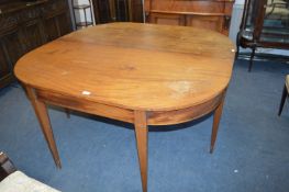 Georgian Mahogany Sectional Dining Table