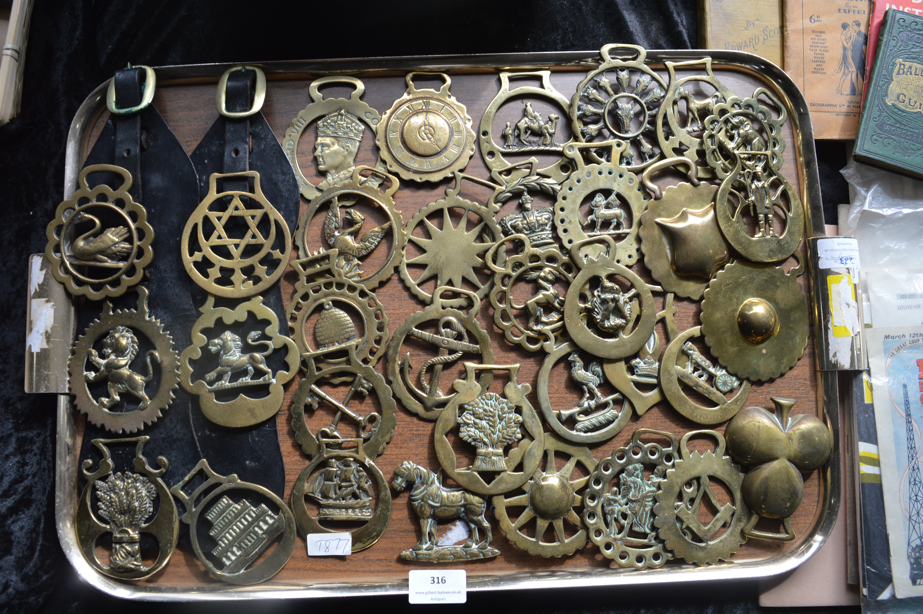 Collection of Horse Brasses