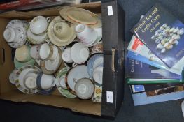 Collection of Cups & Saucers plus Collectors Books