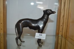 Bronze Figure of a Greyhound