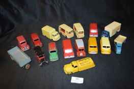 Dinky Diecast Delivery Vehicles, etc.