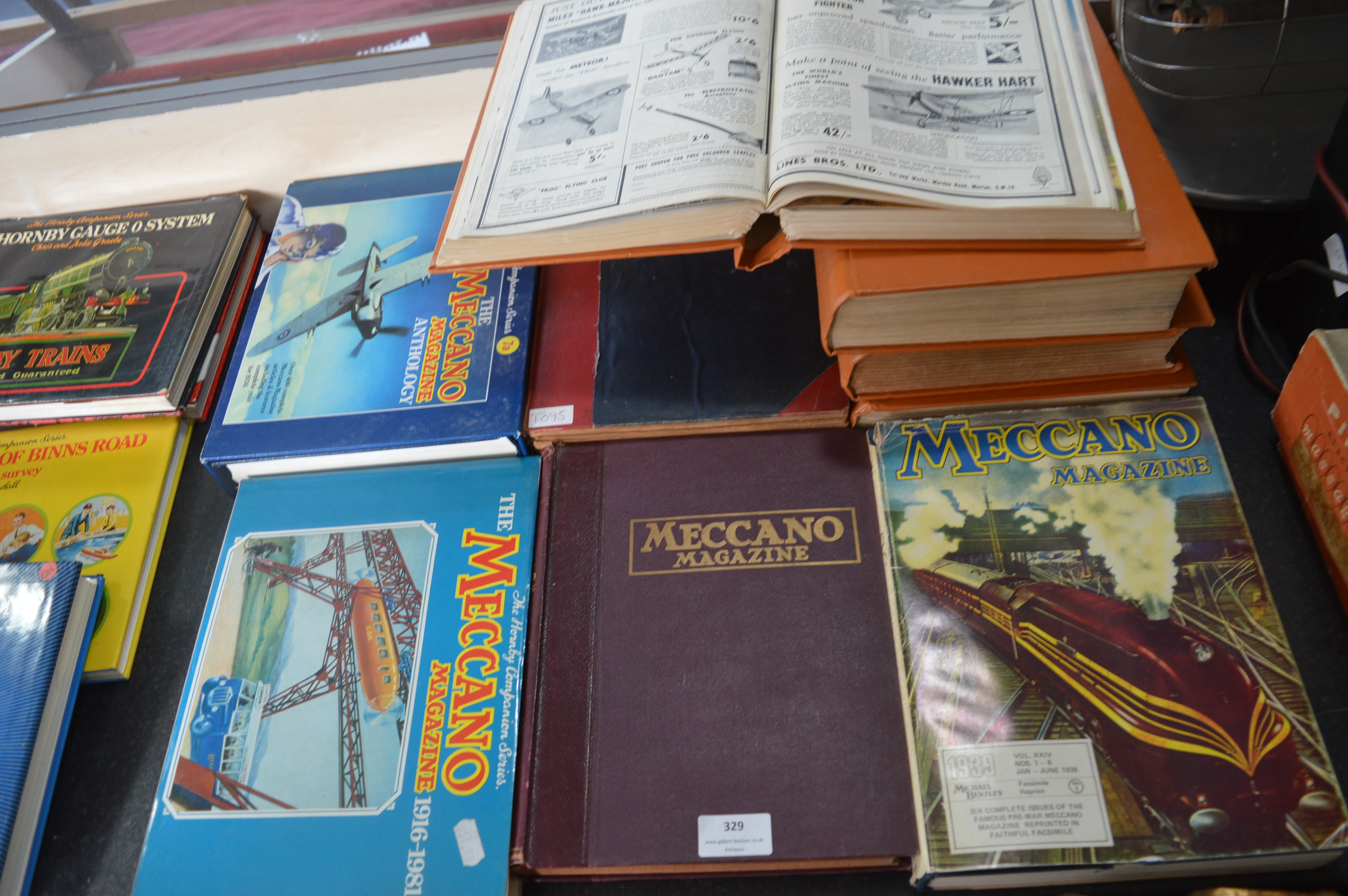 Nine Volumes of the Meccano Magazine