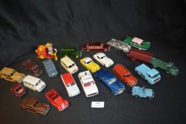 Diecast Corgi and Dinky Trucks etc.