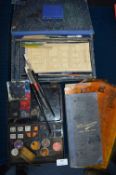 Vintage Artists Pallets and Signage Set