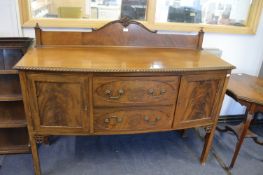 Victorian Mahogany and Walnut Sideboard