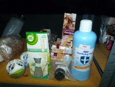 *Loreal Sunkiss Jelly, Sterilising Fluid, Air Freshener, Tissues, etc.