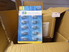 *100 Packs of Ten G4 12V 5W Halogen Lamps