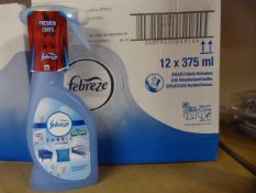 *12x 375ml Febreze Fabric Fresheners