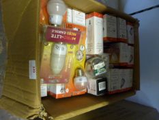 *Box of Mixed Light Bulbs